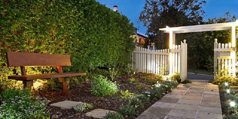 front path entry to property