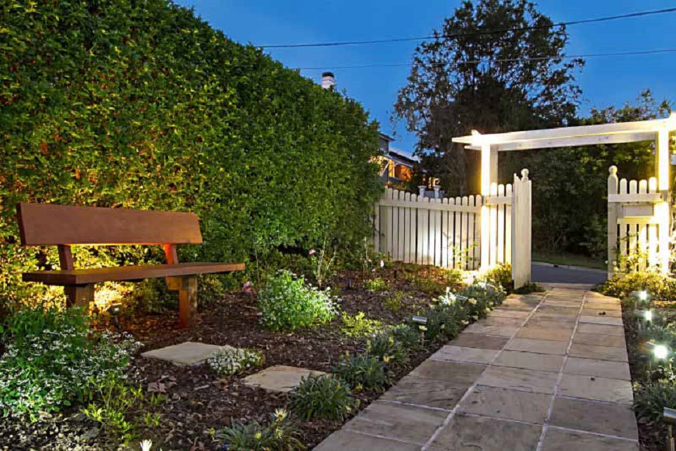 front path entry to property